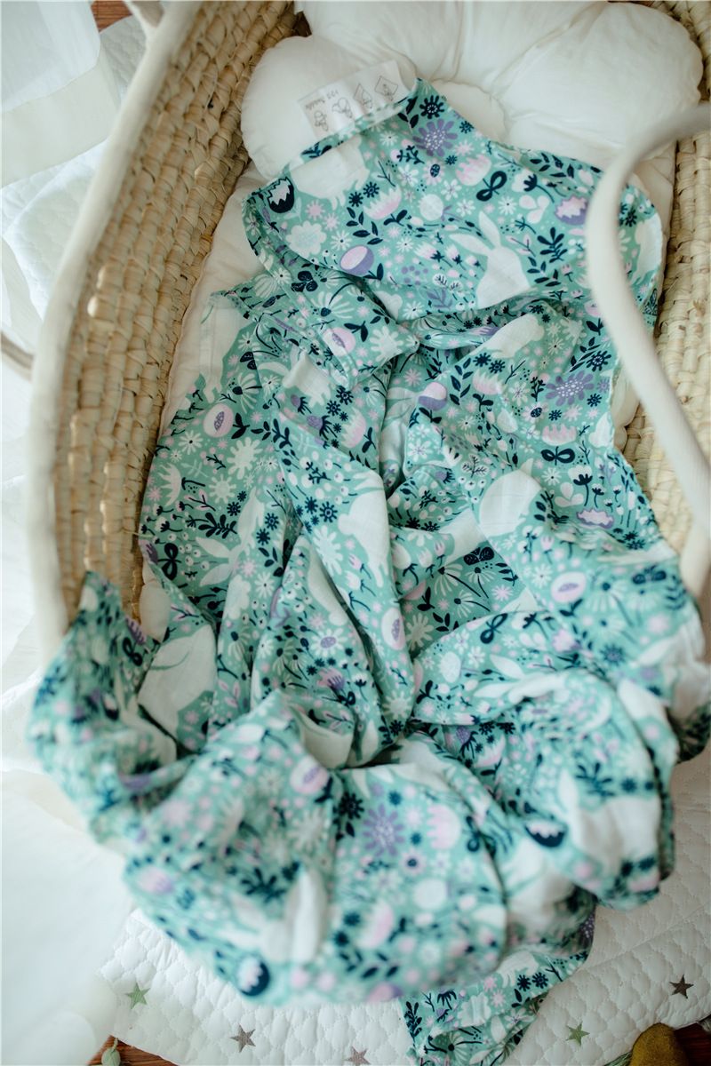 Baby Muslin Wraps Alice All4Baby NZ