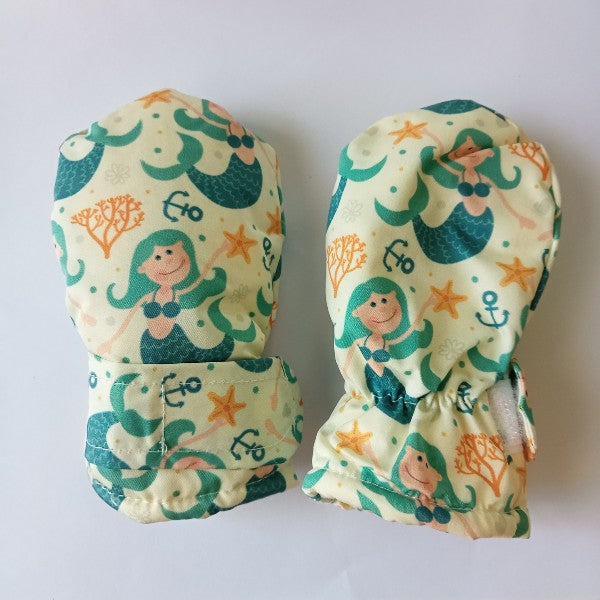 Toddler/Baby Water-repellent Gloves - Sherpa Lining