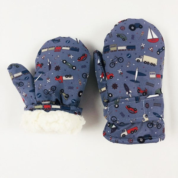 Toddler/Baby Water-repellent Gloves - Sherpa Lining