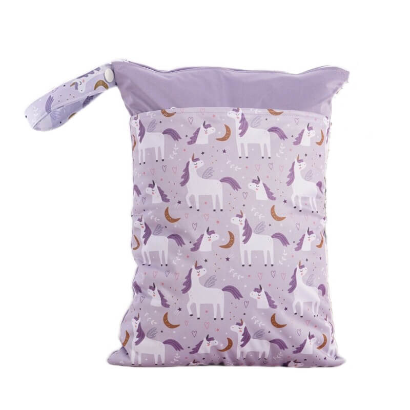 Wet Bags - Nappy Bags - Unicorn - All4baby NZ