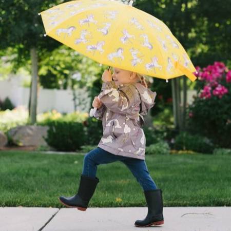 Kids Color Change Rain Jacket