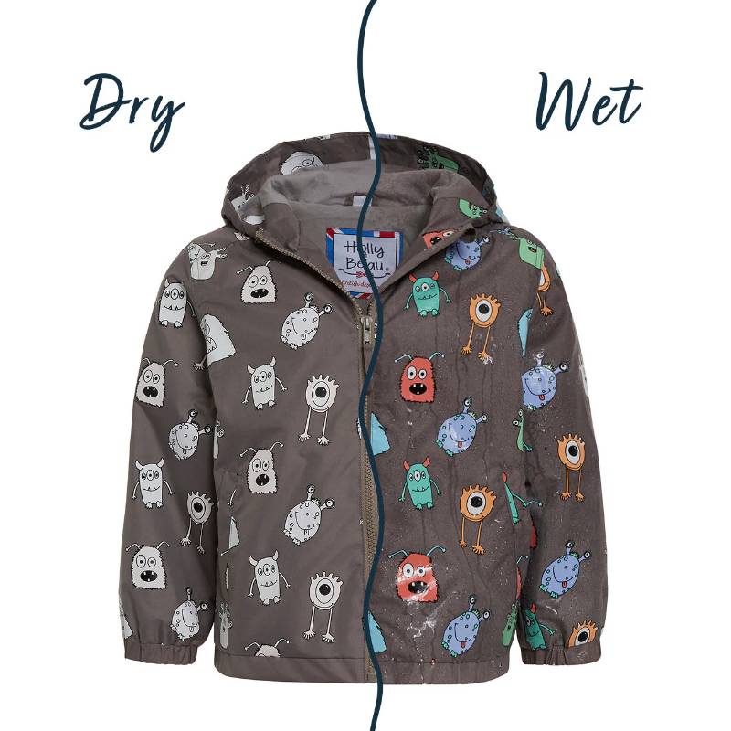 Kids Color Change Rain Jacket