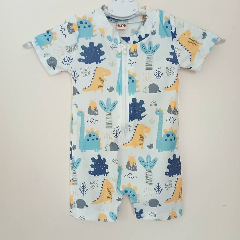 Baby Swimsuit - Baby Swimwear - Dinosaur - All4baby NZ 