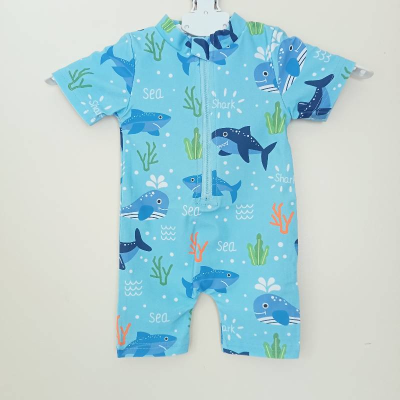 Baby Swimsuit - Baby Swimwear - Ocean - All4baby NZ 