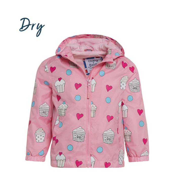 Kids Color Change Rain Jacket