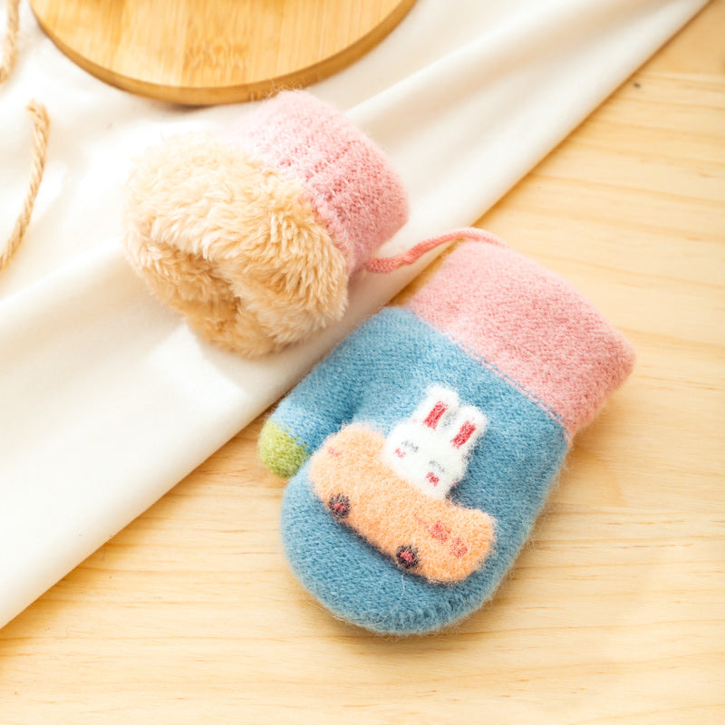 Baby Gloves - Sherpa Lining - Rabbit