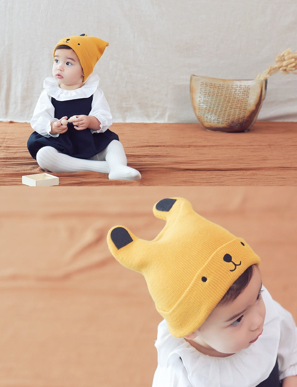 Winter Baby Hat - Knit Beanie 
