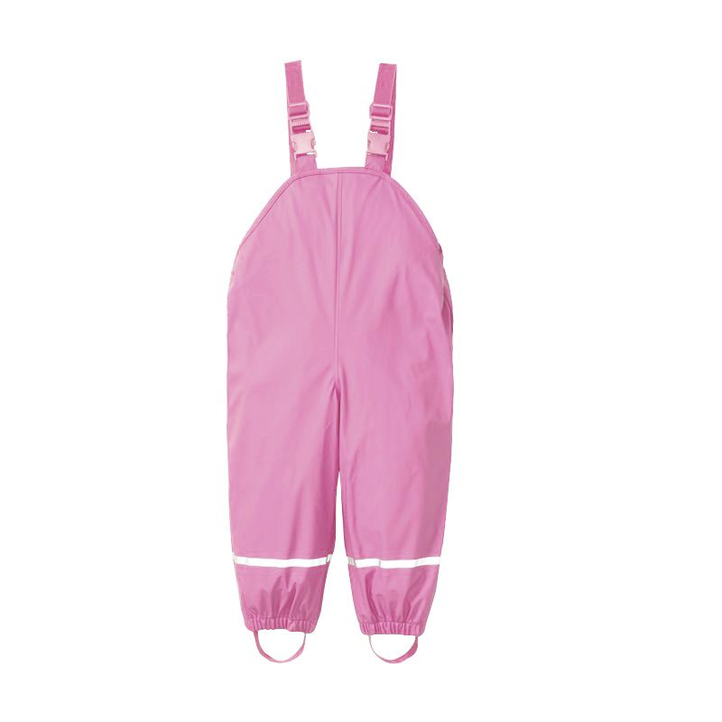 Toddler Waterproof Overalls - Pink