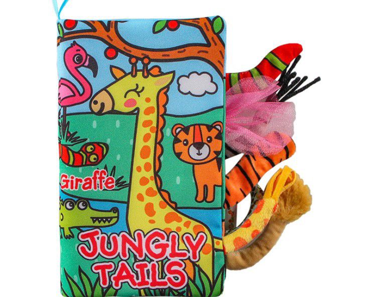 soft book  jungly tails