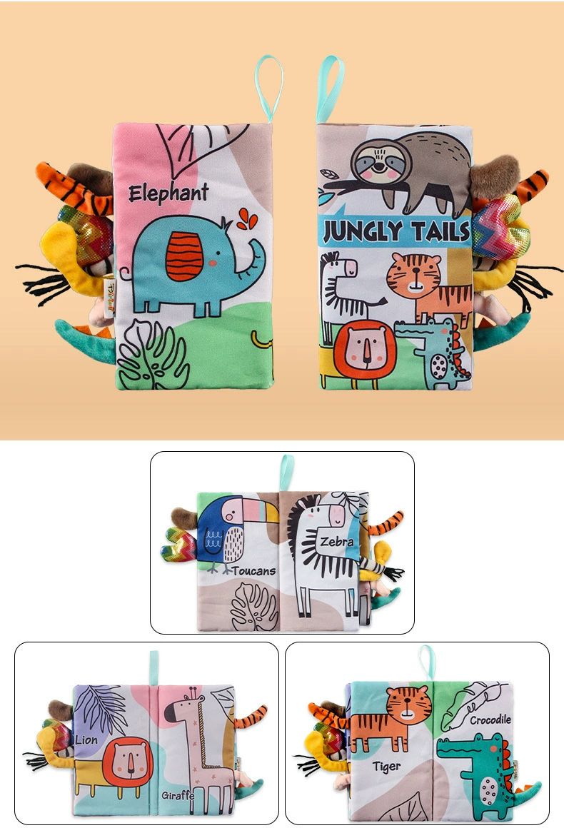soft book jungly tails