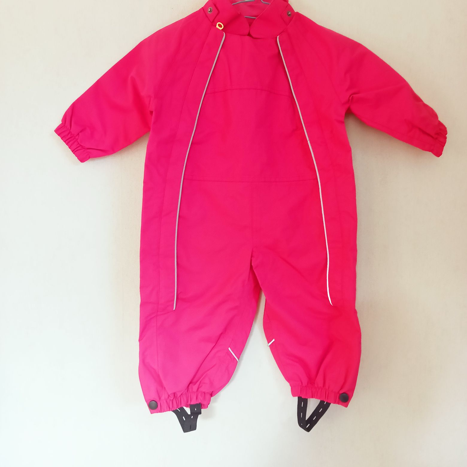 toddler waterproof onesie pink