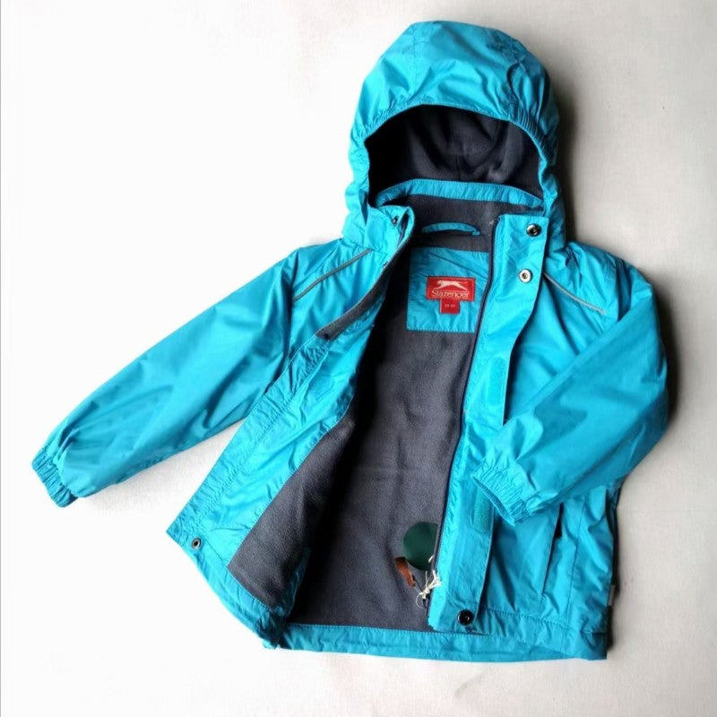 Toddler Waterproof Rain Jacket - Fleece Lining - 3-6yrs - All4Baby NZ