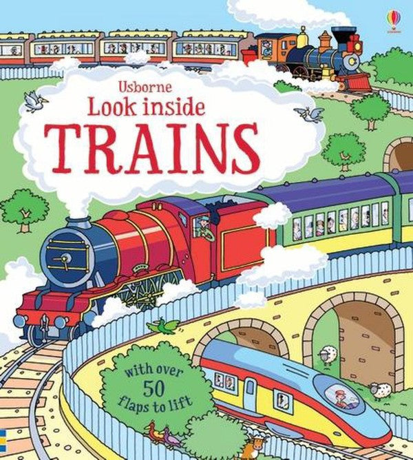 Look Inside Book - Trains