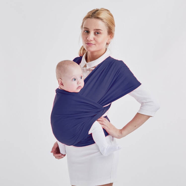 Baby Wrap Carrier - Navy